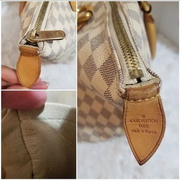 SOLD-Authentic Louis Vuitton Damier Azure Saleya MM - Picture 15 of 15